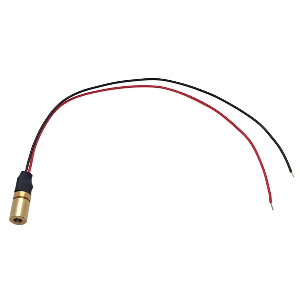 Φ6×10mm 520nm Small‑Sized Dot Green Laser Module, 0.5mW 1mW 5mW 10mW Multi‑Power Laser Diode Module