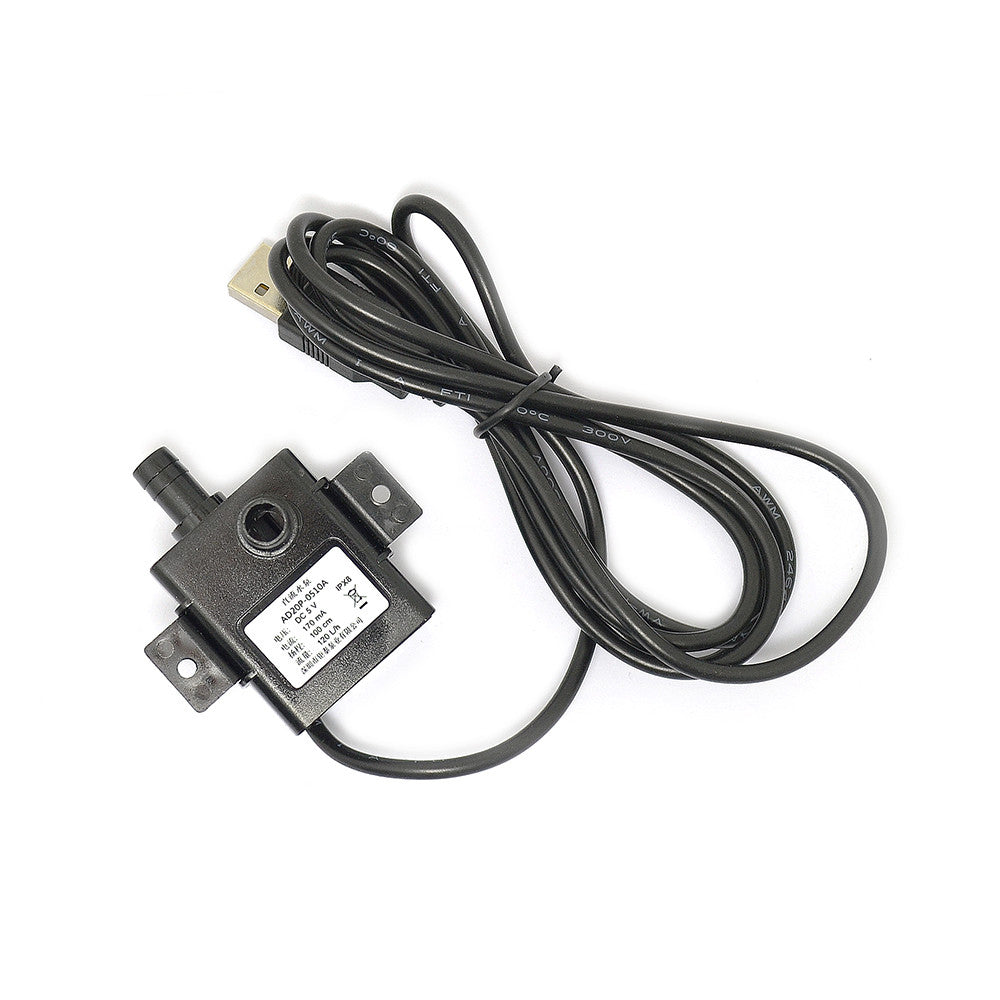 DC5V Mini Self Suction Pump Water Cooled Water Pump Cooling Circulation Pump DC Micro USB Interface