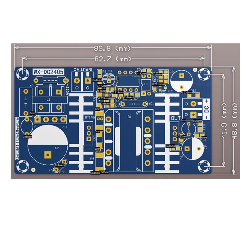 AC-DC Switching Power Bare Board | AC110/220V to DC12V 4A 50W Power Module