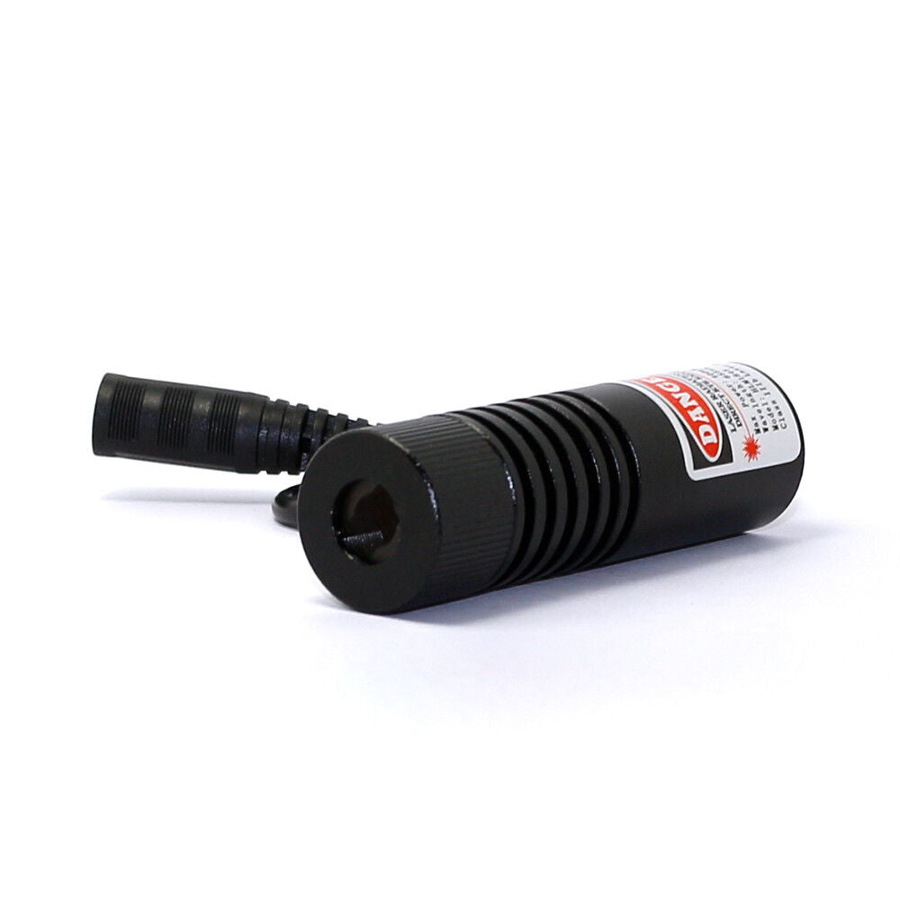 Adjusted Red Diode 650nm 100mw Laser Line Module 22x70mm w EU Adapter & Heatsink