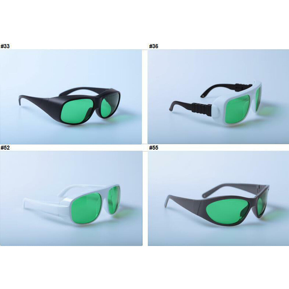 630nm-660nm OD3+ 800nm-1100nm OD5+ Laser Protective Glasses Nd:YAG Eye Goggles