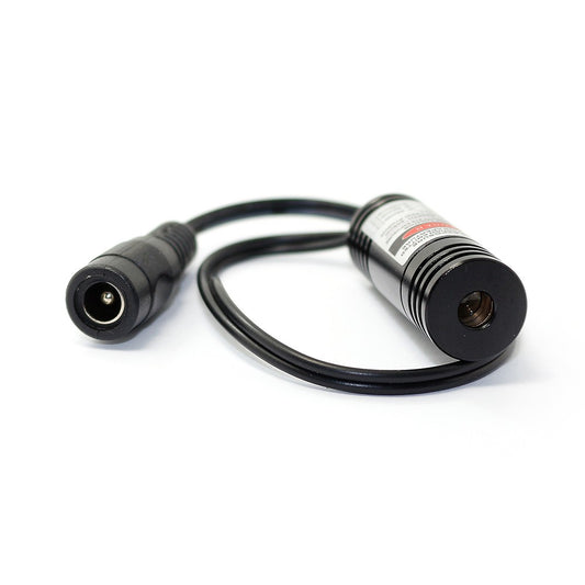 14.5x45mm 405nm 150mW Dot Line Cross Violet Adjustable Laser Module w/Adapter