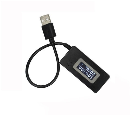 LCD USB current and voltage meter monitor tester detects mobile phone charging