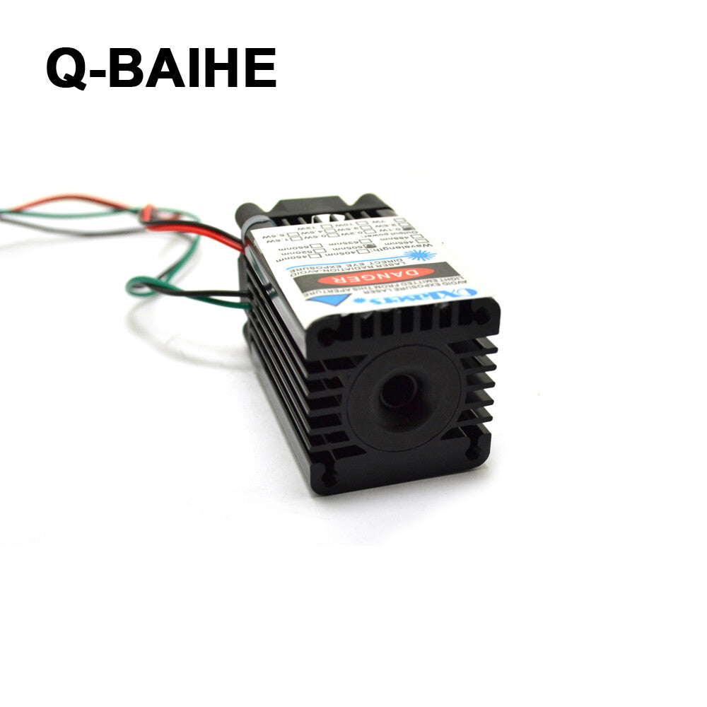 12V 505nm 80mW Green Laser Diode Module DIY Fixed Focus TTL Modulation PWM Power