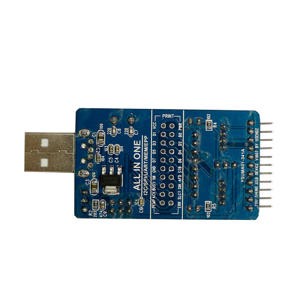 ALL IN 1 USB to SPI/I2C/IIC/UART/TTL/ISP serial Adapter