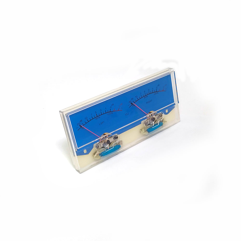1pc SD-318M Panel VU Meter 500uA 640Omega 115x53mm with Back Light