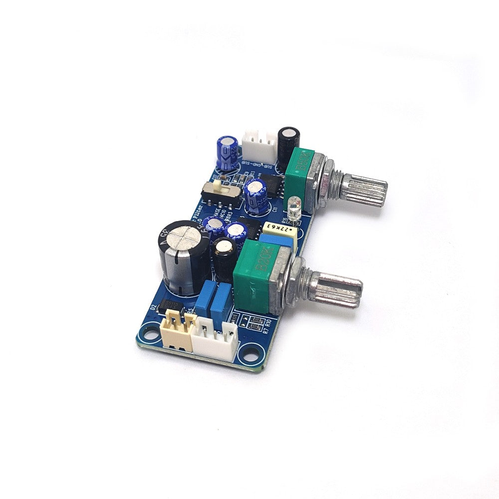 DC Single Power Supply 9v-32v Low Pass Filter Board Subwoofer Front Panel