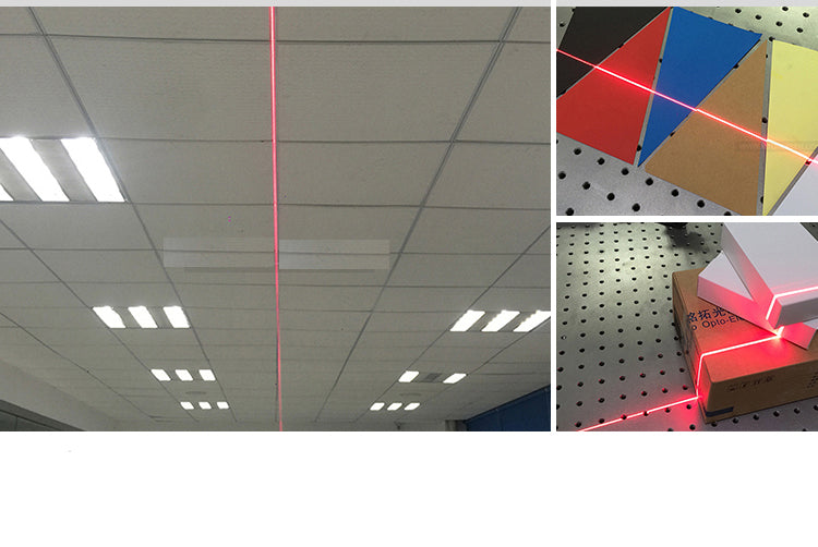 Focusable 650nm 10mw Red Laser Module for Clothes Cutting / Wood Cutting Mechanical Positioning