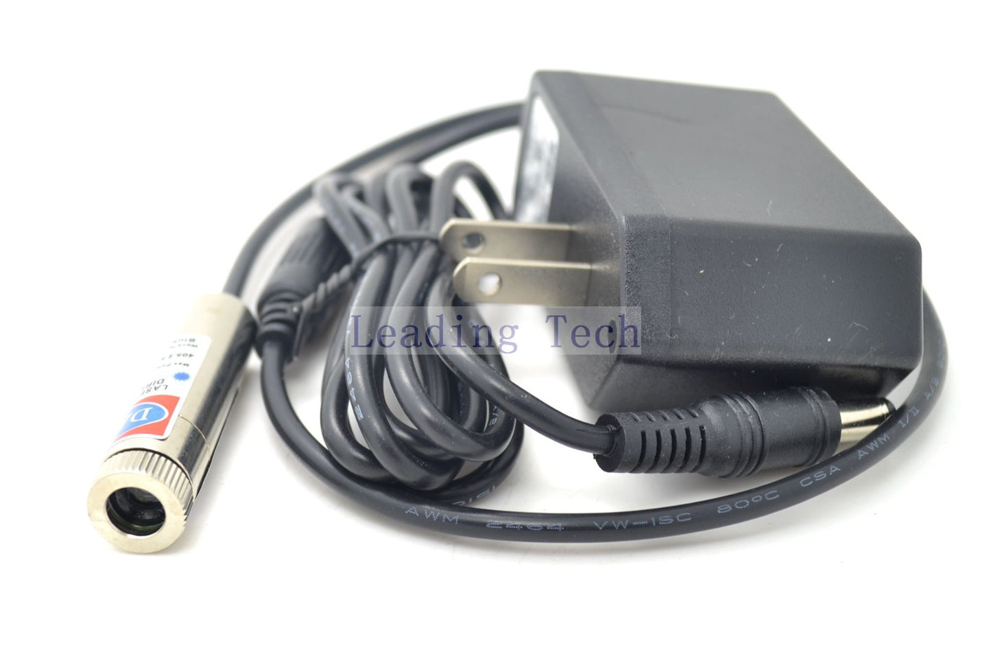 405nm 50mW Violet Focus Adjustable Blue Laser Module Lazer Diode w/AC Adapter