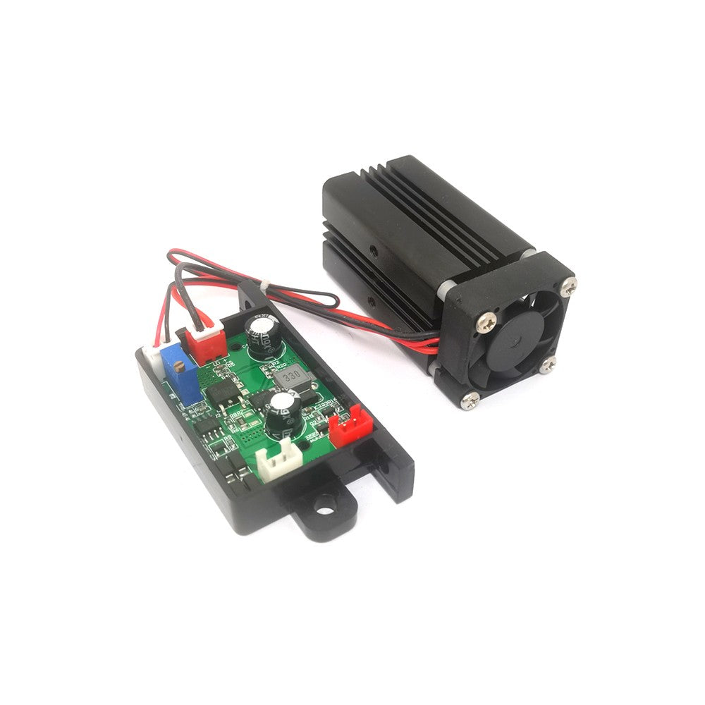 650nm 658nm Red Light Laser Module 200mW Stage Laser light 12V Air-cooled w/ TTL