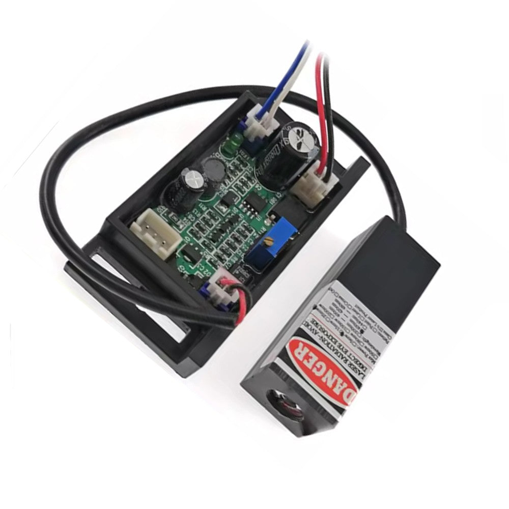 405nm 50mW 12V w/TTL Modulation Laser Module Purple/Violet Dot Lichtquelle Licht