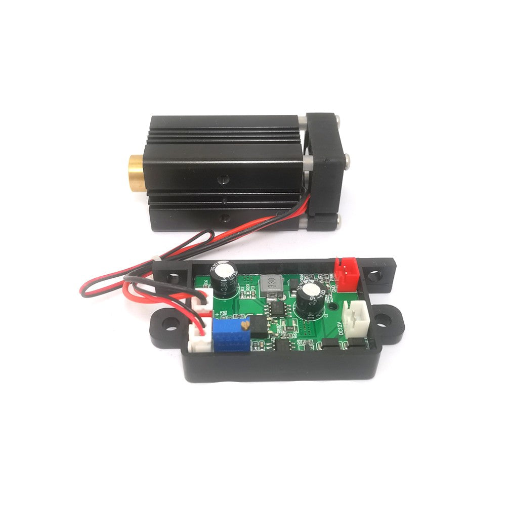 650nm 658nm Red Light Laser Module 200mW Stage Laser light 12V Air-cooled w/ TTL