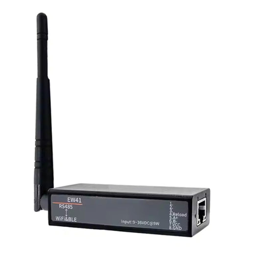 Elfin-EW40-0 EW41-0 EW42-0 Serial Server | RS232/RS485/TTL to Wi-Fi & BLE DTU with External Antenna