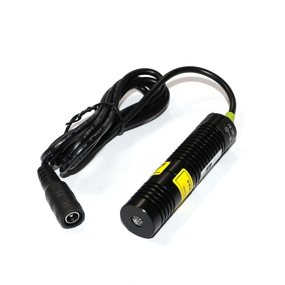 Green Dot Line Cross Laser Diode Module 532nm 50mw 3V-5V 18x75mm w/ AC Connecter Lazer