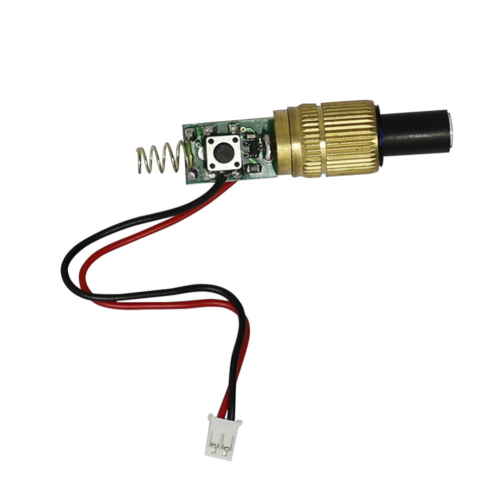 Industrial/Lab 3V DC 532nm Green Laser 30mW Diode Module 13x48mm w/Cable