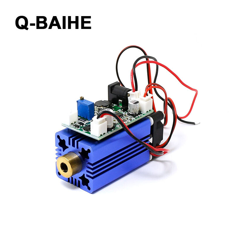 405nm 150mW Violet/Purple Laser Dot Module 12V+ TTL+ Fan Cooling- Working Long
