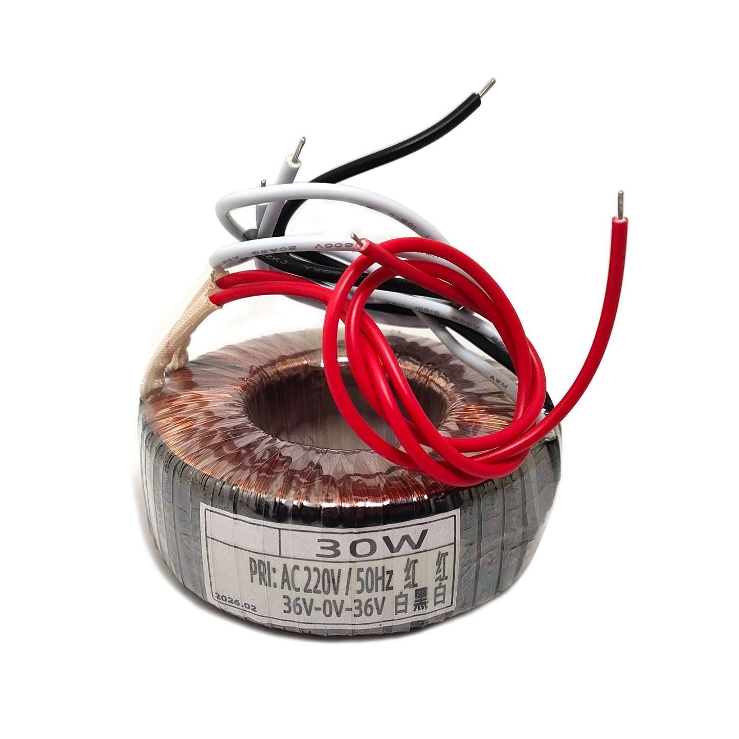 30W Toroidal Transformer Amplifier Audio Power Supply Dual 12V15V20V24V28V30V