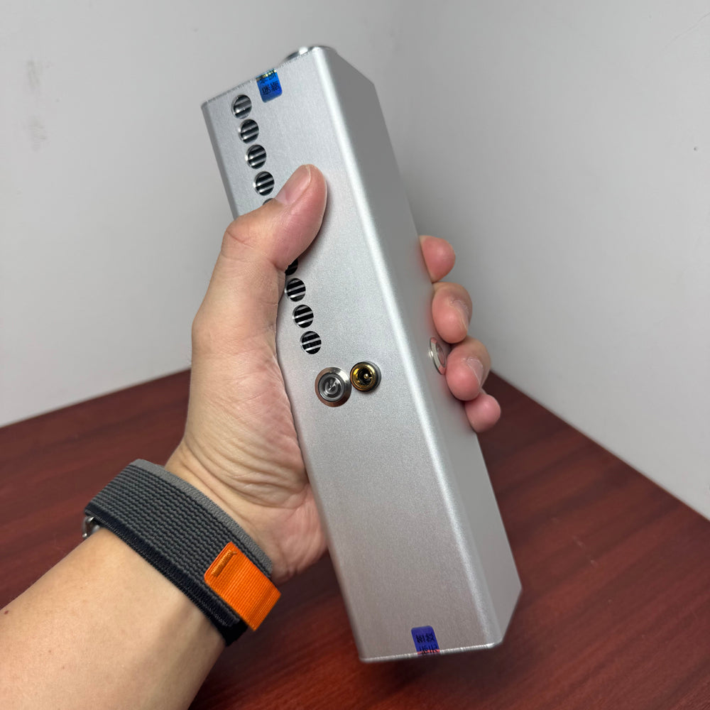 130W Handheld Laser Igniter, High‑Power Laser Pump Source with 20X Lens