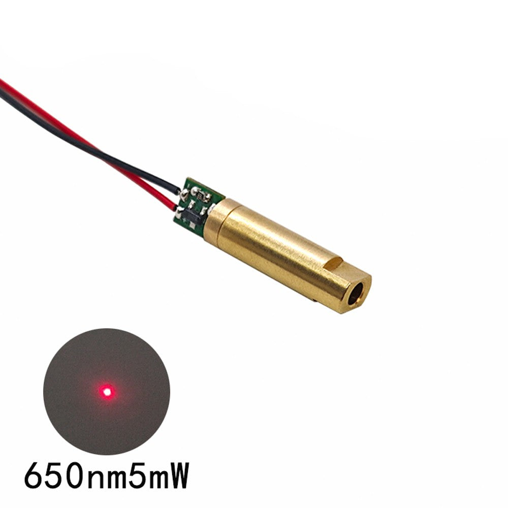 Φ6X21mm 635nm 1mW 5mW 10mW Red Light Laser Module Emitter Dot Positioning Light