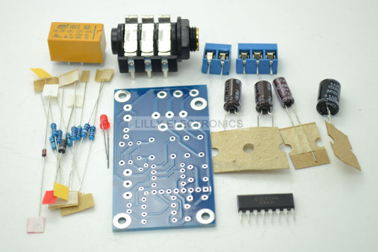 Diy Kit UPC1237 Headphone Protector Delay AC Protection AC 9V