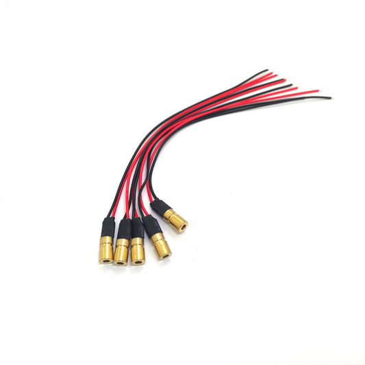 5pcs 3mW 635nm Orange Red Laser Diode DOT Module 6x10mm DIY Lab