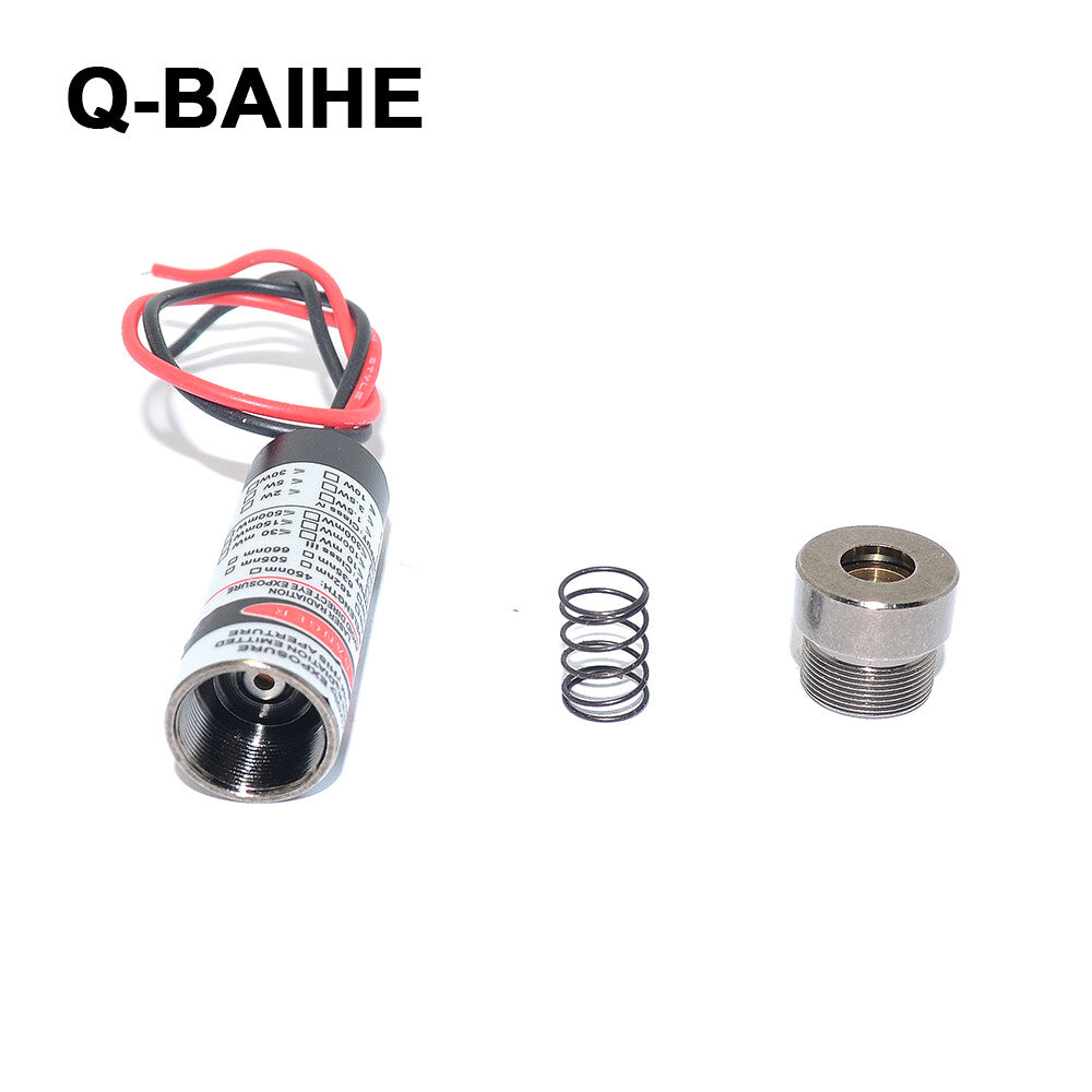 Industrial 650nm 5mW Red Diode Laser Dot Module 13x42mm with Driver 3-5V DIY