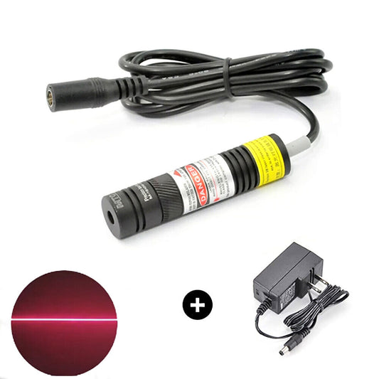 648nm 50mw High Light Red Line Laser Module Wood Cutting Mechanical Positioning