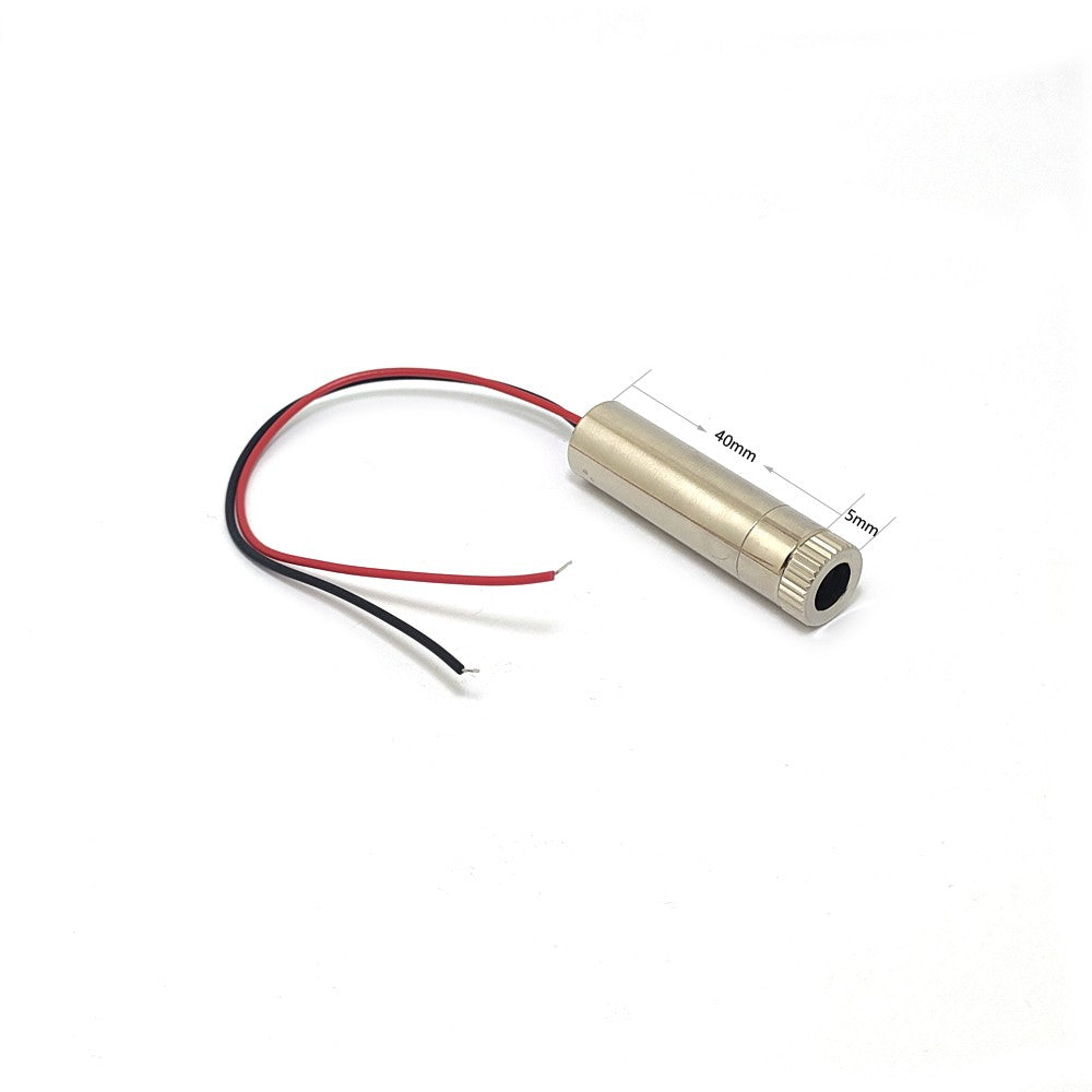 850nm 100mw Infrared Laser Dot Diode Laser Module 12x45mm Focusable Adjustable