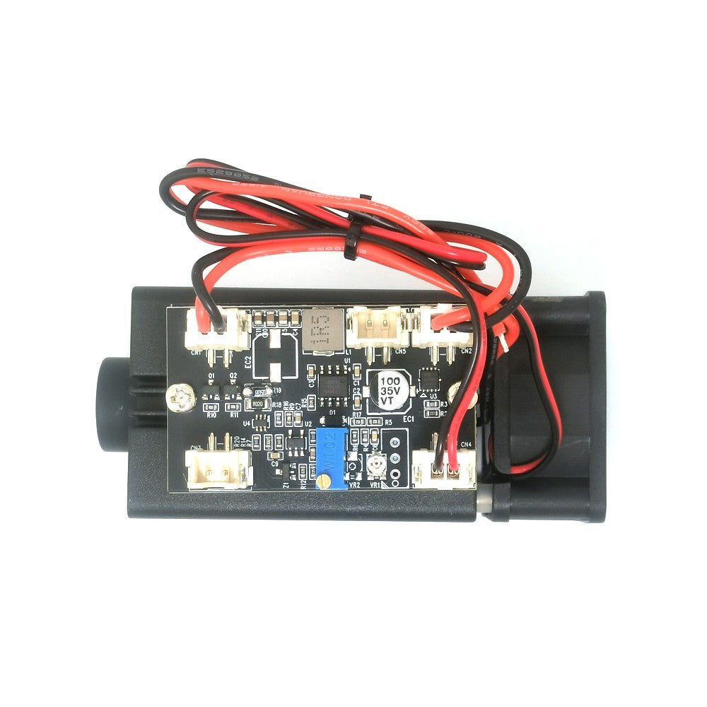 450nm Blue Light Laser Module 5000mW Stage Laser light 12V Air-cooled with TTL
