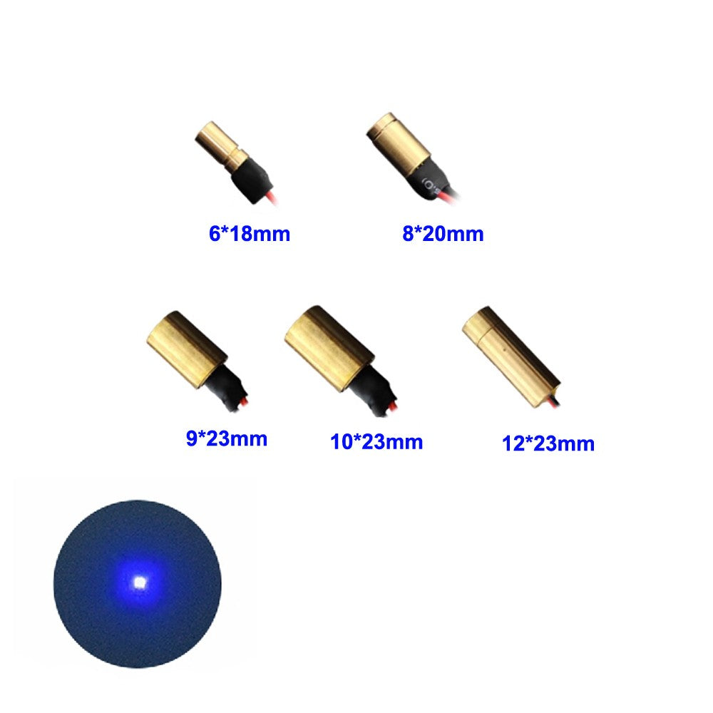 450nm 6mm 9mm 12mm Blue Light Dot horizonta Positioning Spotlight Laser Module