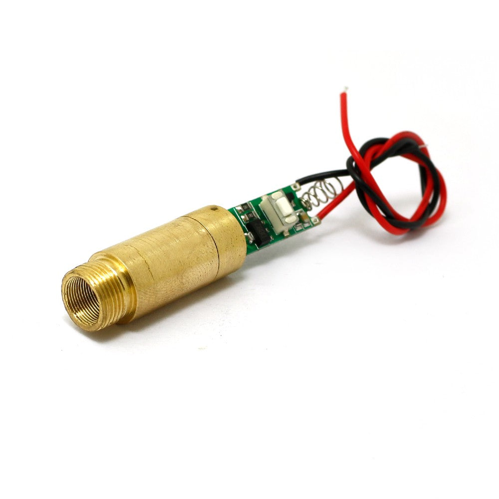 INDUSTRIAL/LAB 3.7-4.2V 3VDC 532nm Green Laser 50mW Diode Module with Cable