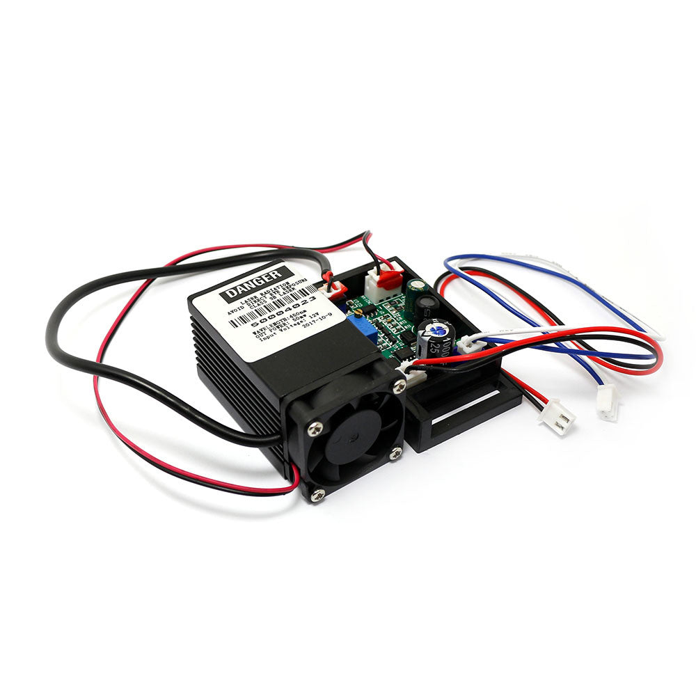 Diode 445nm-450nm 50mw 12V Blue Ray Laser Dot Module with Driver Board