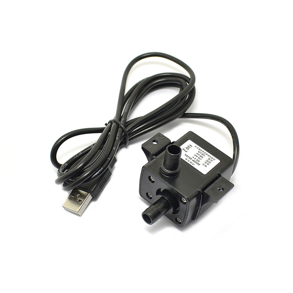 DC5V Mini Self Suction Pump Water Cooled Water Pump Cooling Circulation Pump DC Micro USB Interface