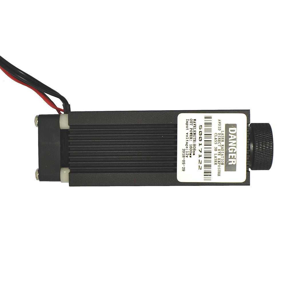 1.6W 808nm Infrared Laser Diode Module Focusable