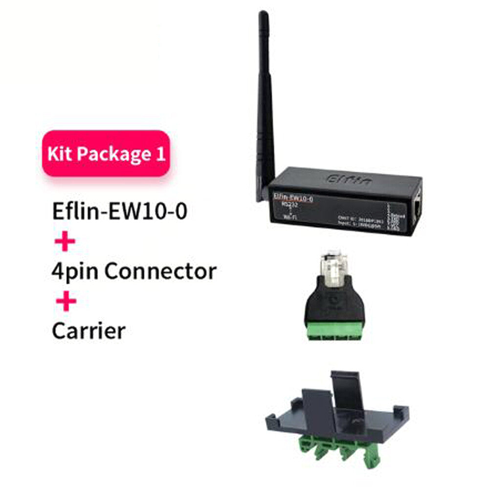 Serial To Wifi Server Small Volume RJ45 RS232 Wireless Communication Module