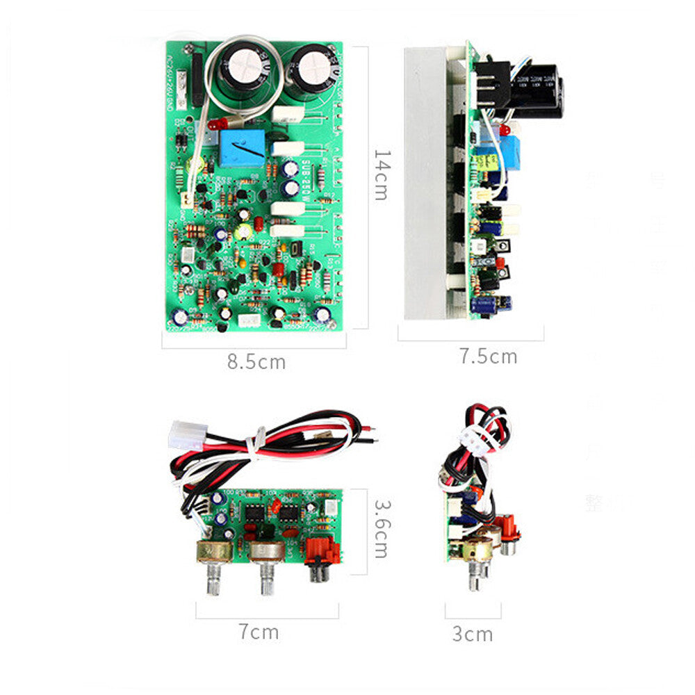 250W Bass Power Amplifier Board Mono Pure Subwoofer Output High Power Amplifier