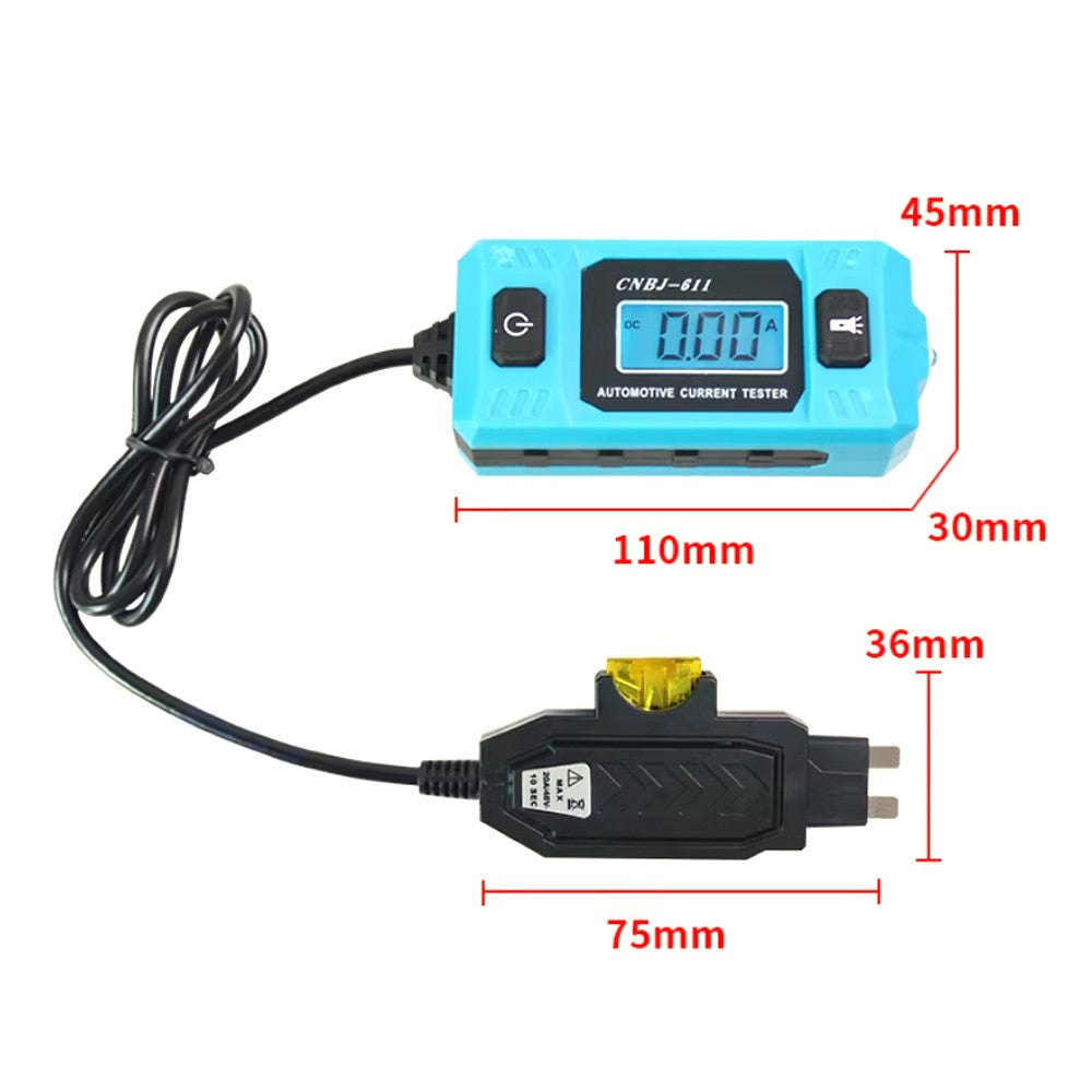 High-Precision Automotive Current Detector Battery Leakage Detection Instrument