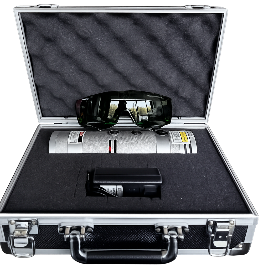 Professional 120W Laser Igniter with 50× Beam Expander (70 mm Aperture)
