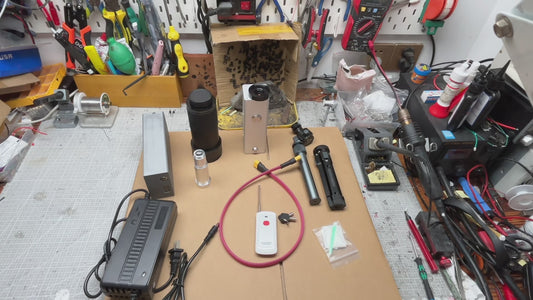260W Split-Type Remote Fixed-Point Laser Igniter for Teaching, R&D & Experimental Use